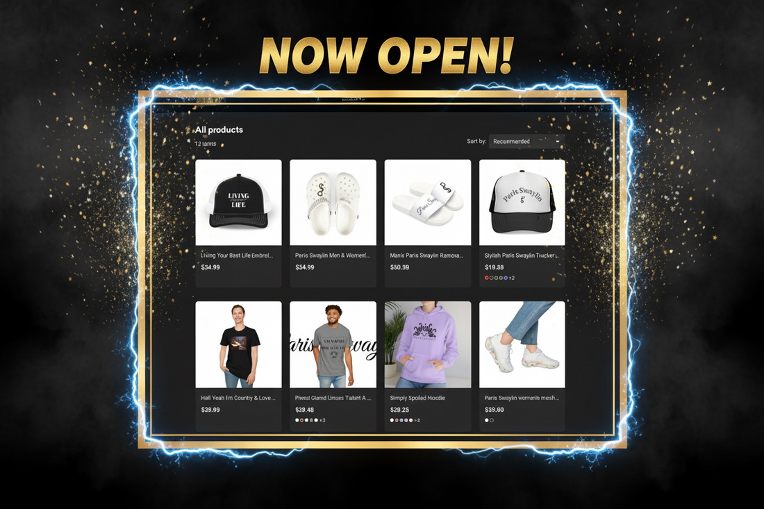 Swaylin Clothing 2 NOW OPEN - Shop shoes, tees, hoodies, hats and more