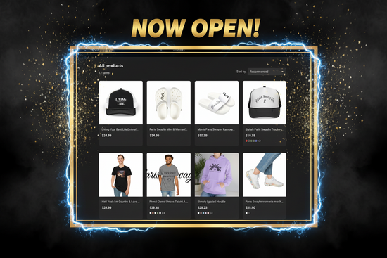 Swaylin Clothing 2 NOW OPEN - Shop shoes, tees, hoodies, hats and more