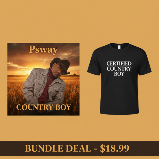 COUNTRY BOY Bundle - Single + Tee