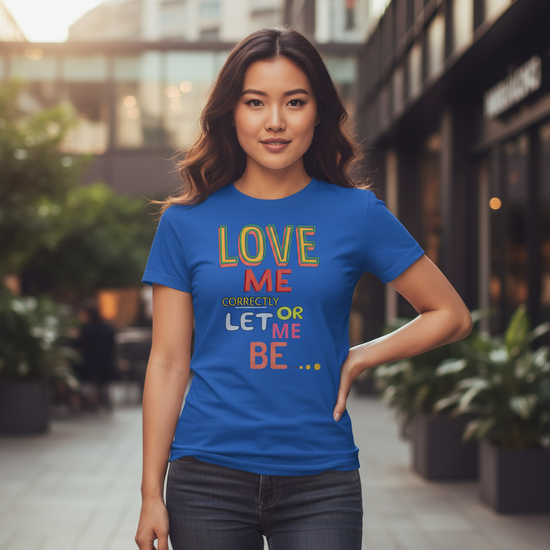 Love Me Correctly Short-Sleeve Unisex T-Shirt