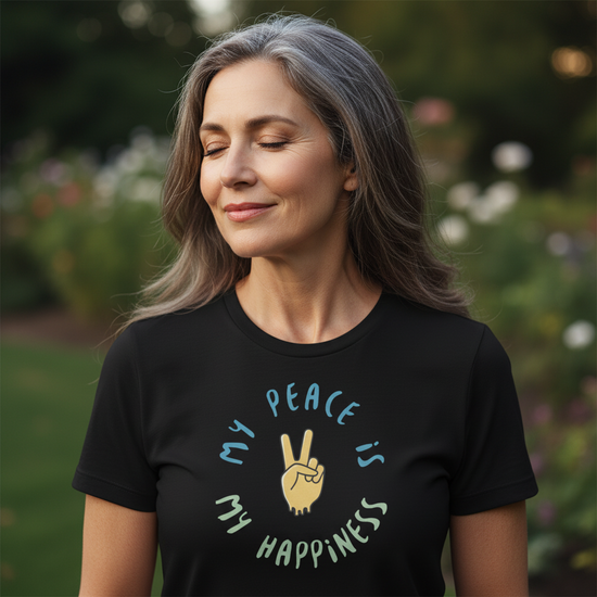 MY PEACE IS MY HAPPINESS Unisex t-shirt