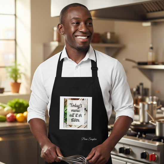 Paris Swaylin Organic cotton apron