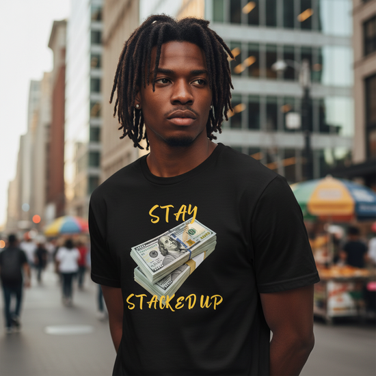Stay Stacked Up Short-Sleeve Unisex T-Shirt