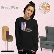 Psway Long Sleeve Shirt that matches the Paris Swaylin shoes.